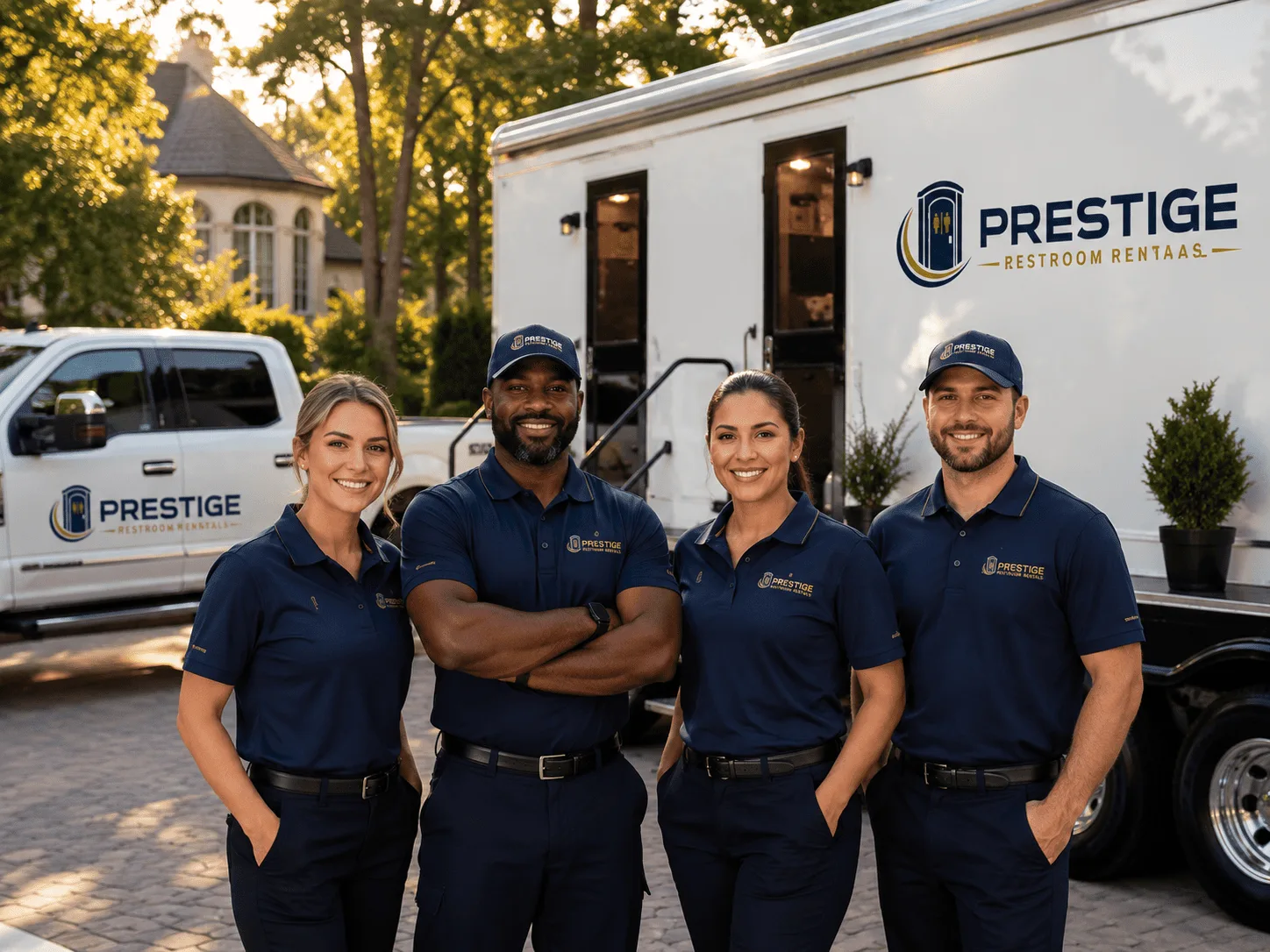 Trusted Luxury Portable Restrooms company in Coy, AL